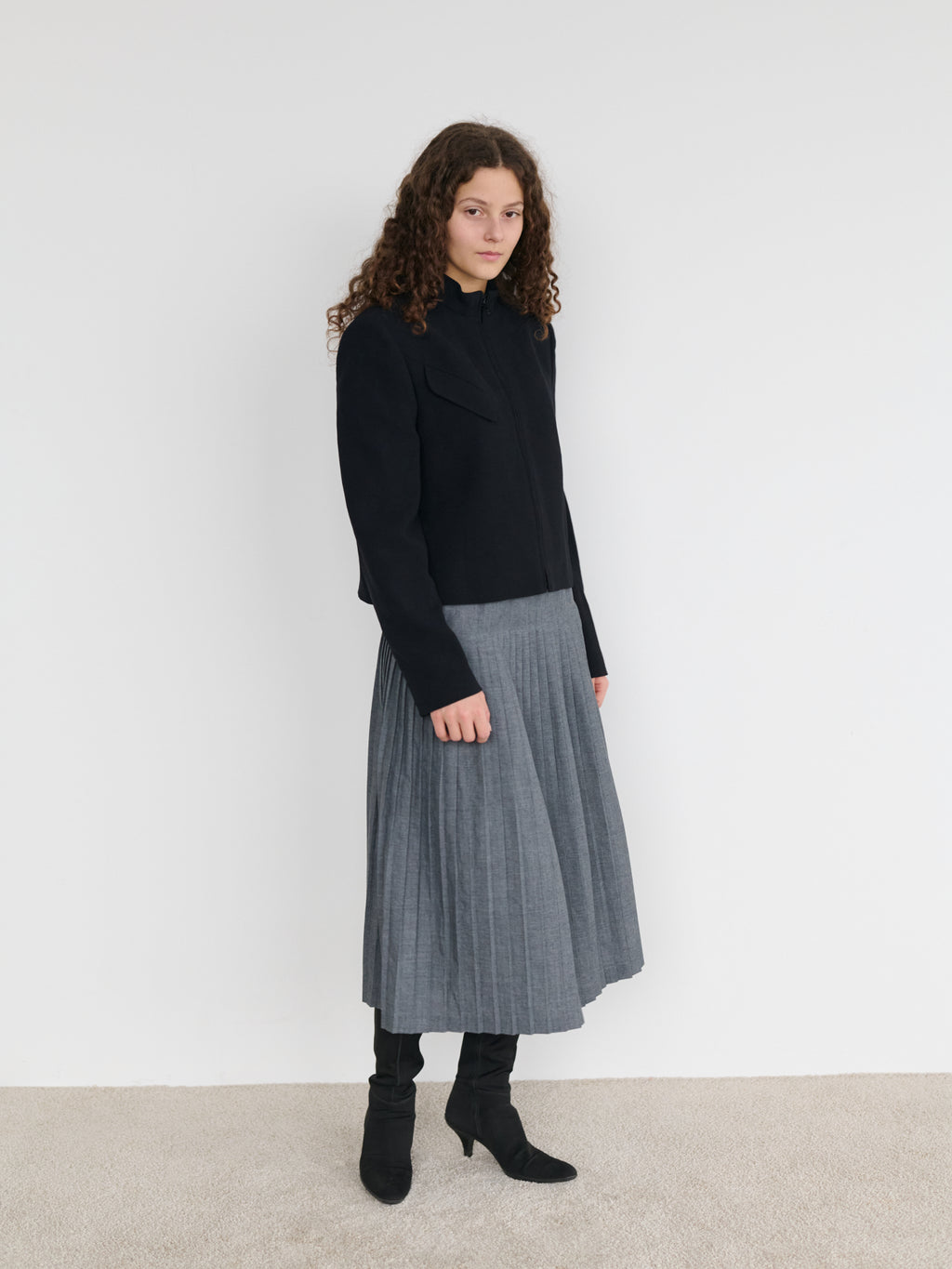 Vintage Pleated Skirt