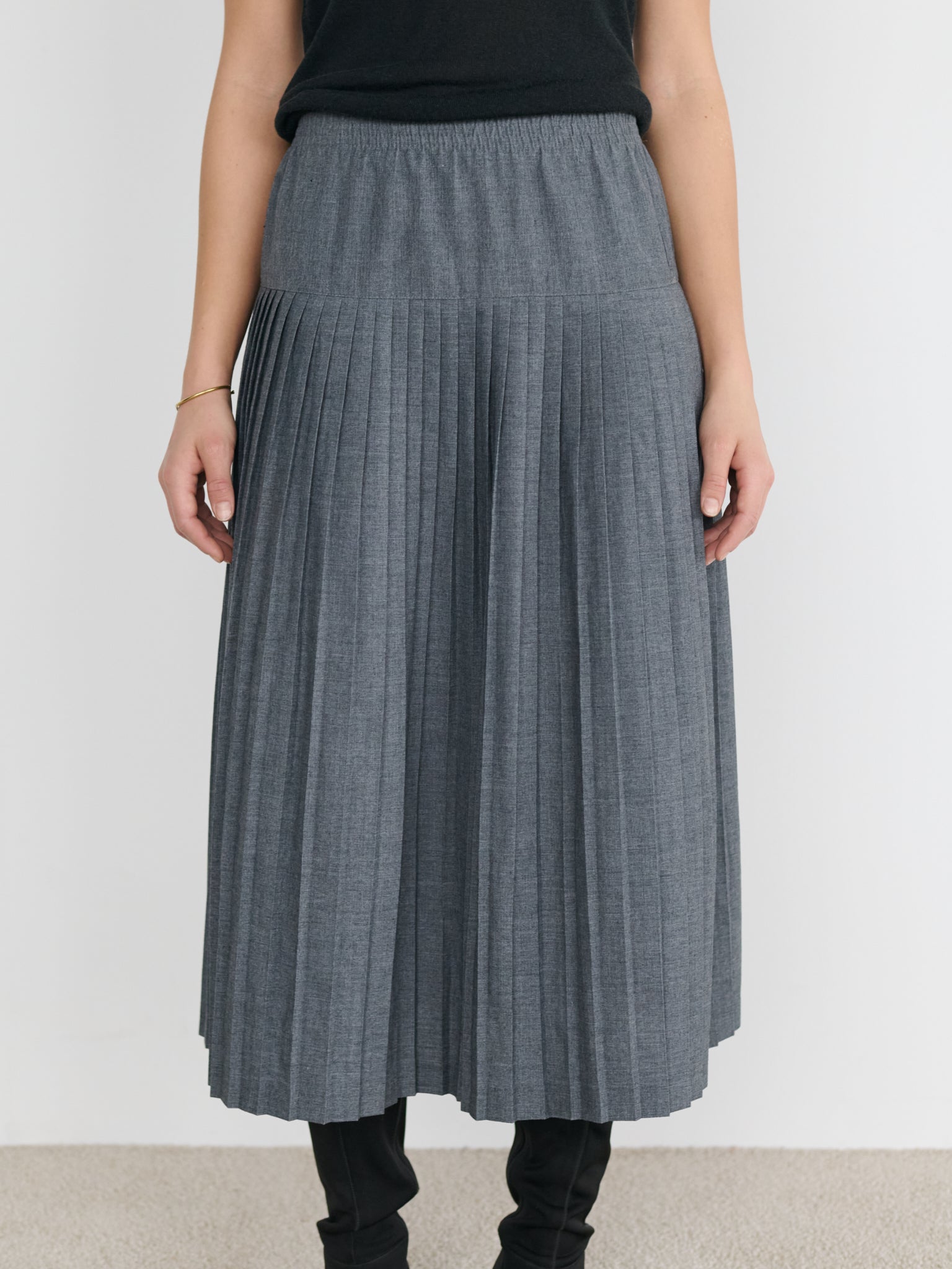 Vintage Pleated Skirt
