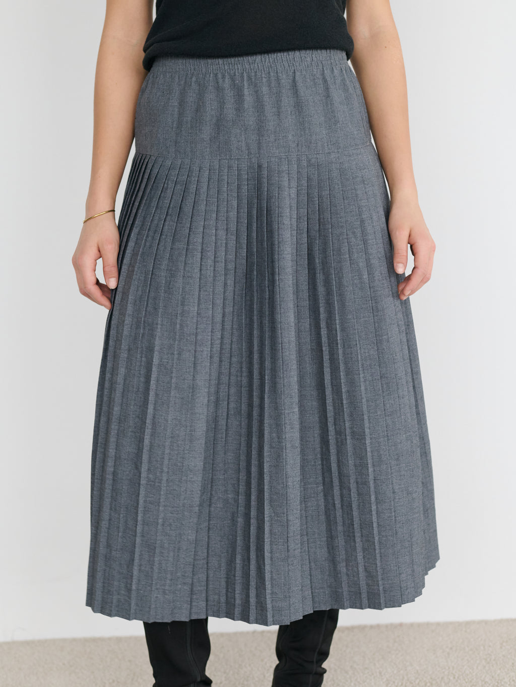 Vintage Pleated Skirt