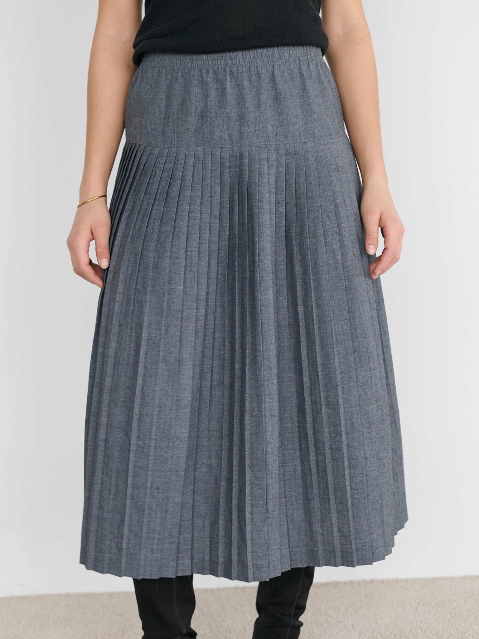 Vintage Pleated Skirt