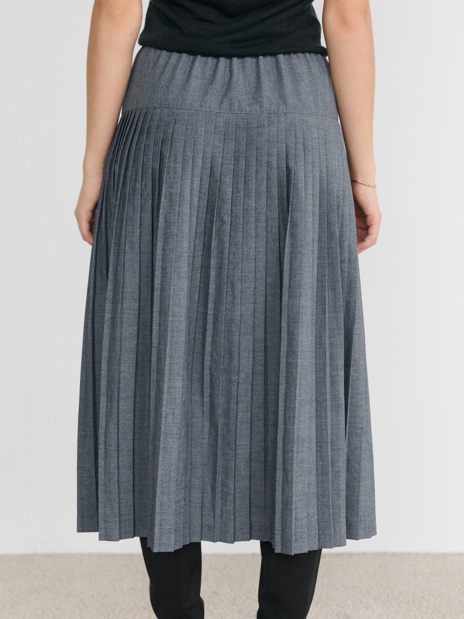 Vintage Pleated Skirt
