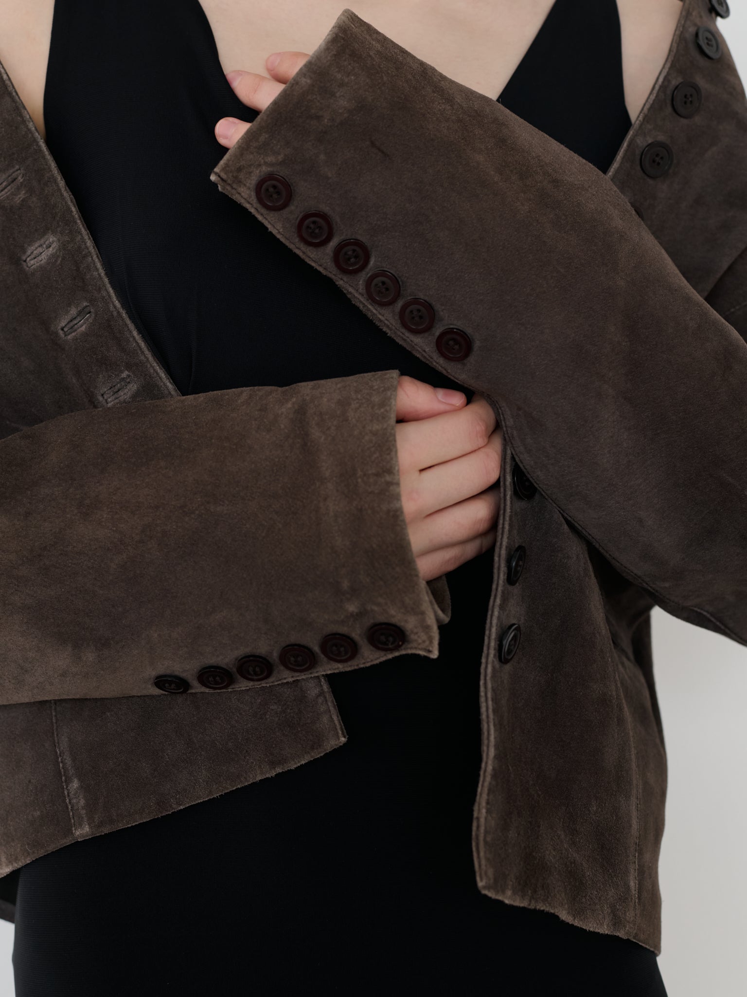 Vintage Suede Blazer