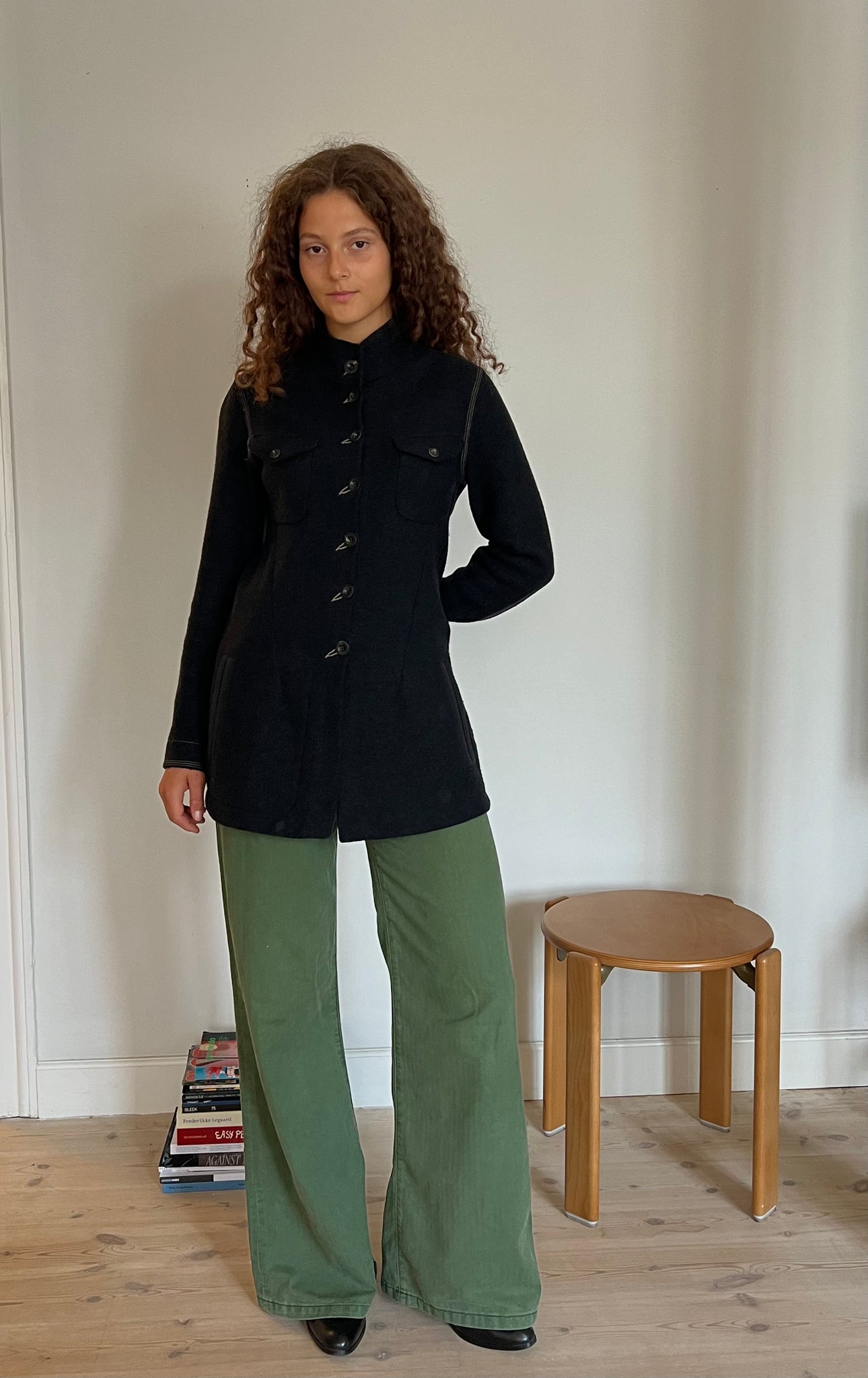 Marithé + François Girbaud Wool Blazer