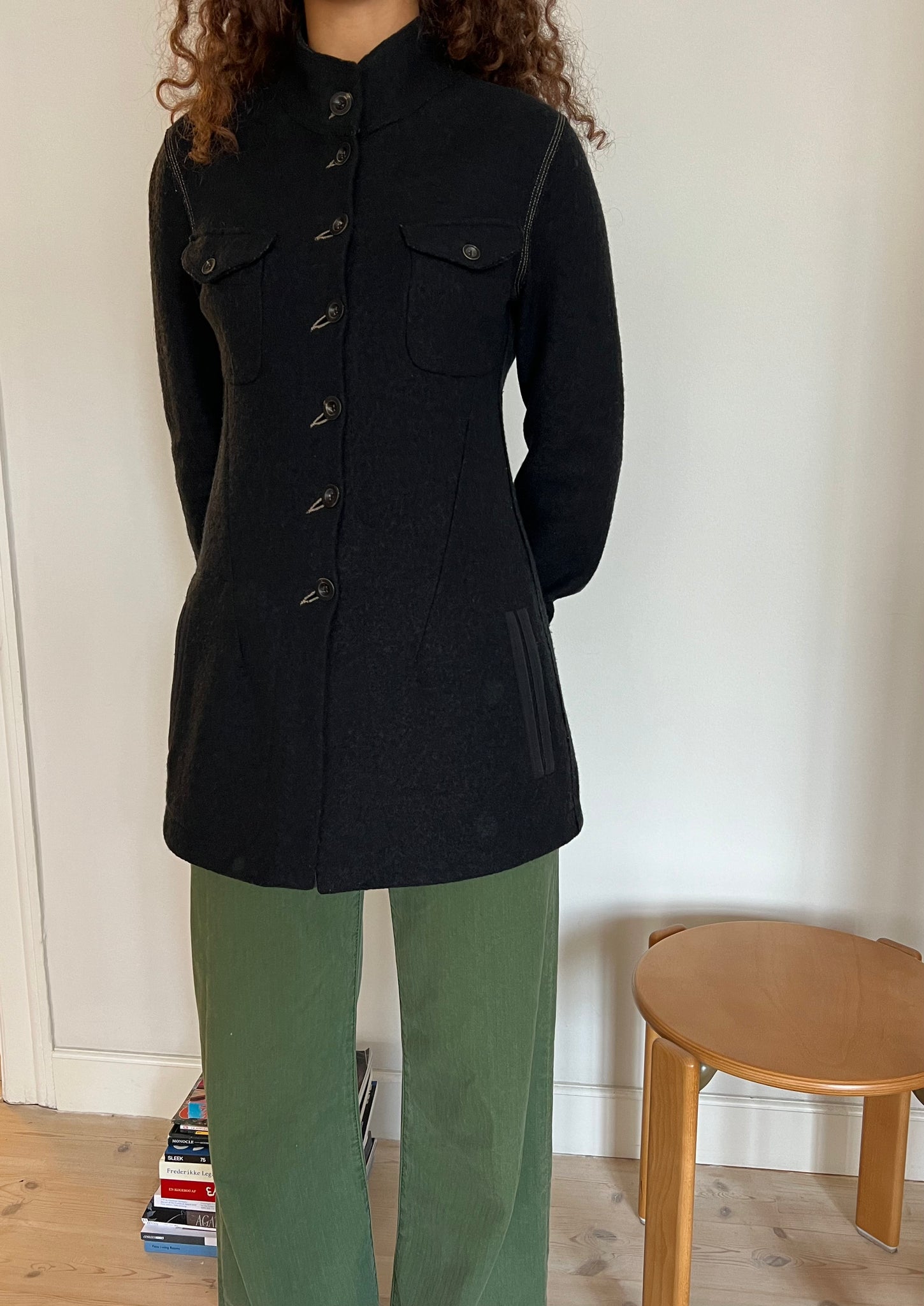 Marithé + François Girbaud Wool Blazer