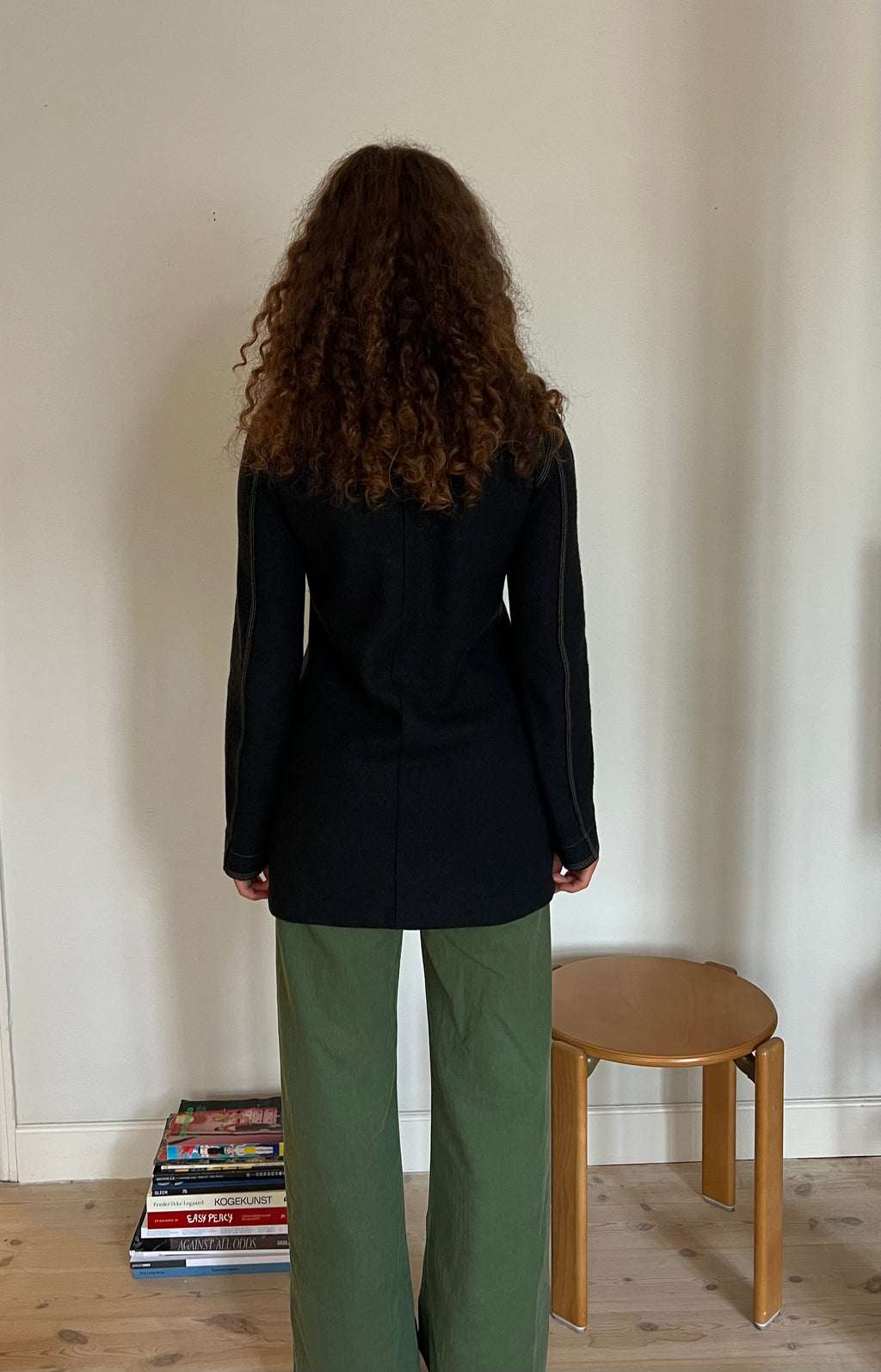 Marithé + François Girbaud Wool Blazer
