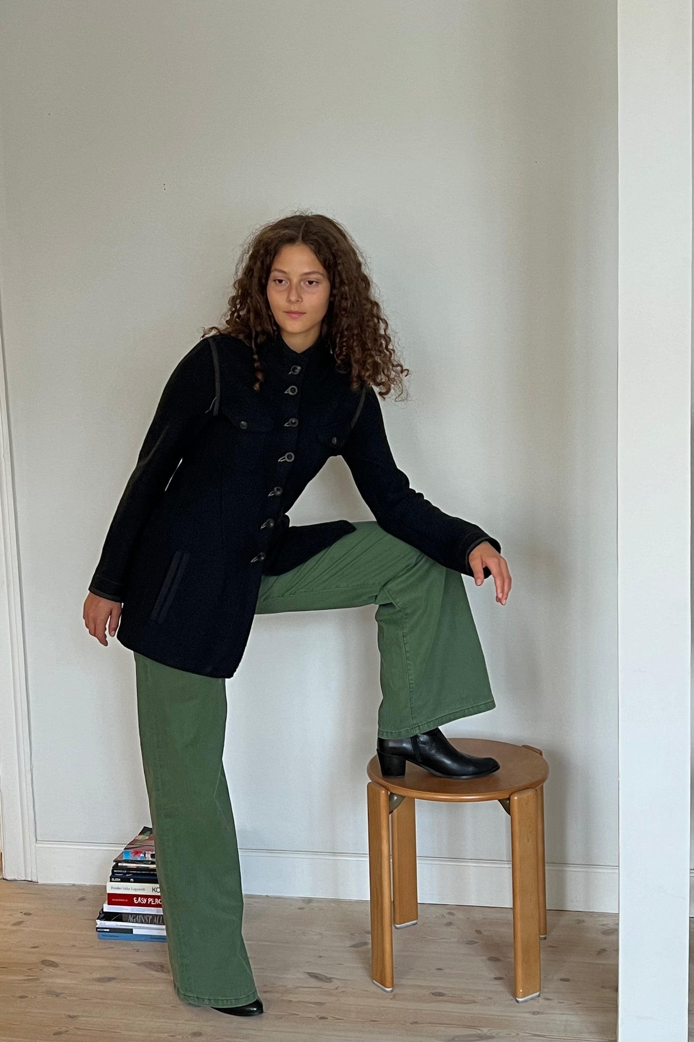 Marithé + François Girbaud Wool Blazer