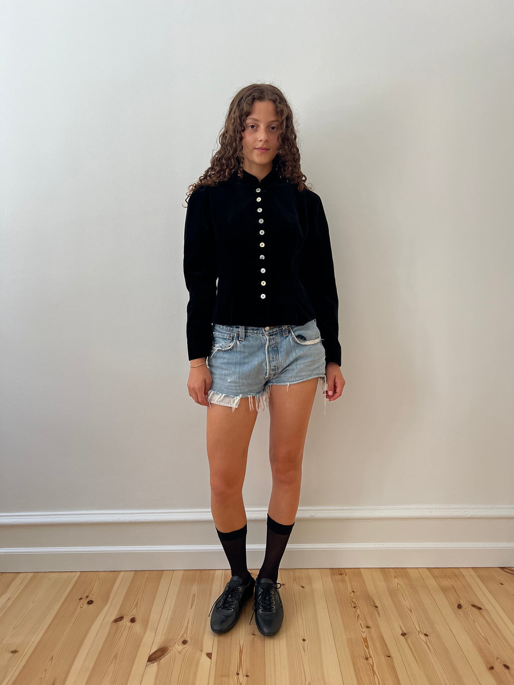 Vintage Velvet Blazer