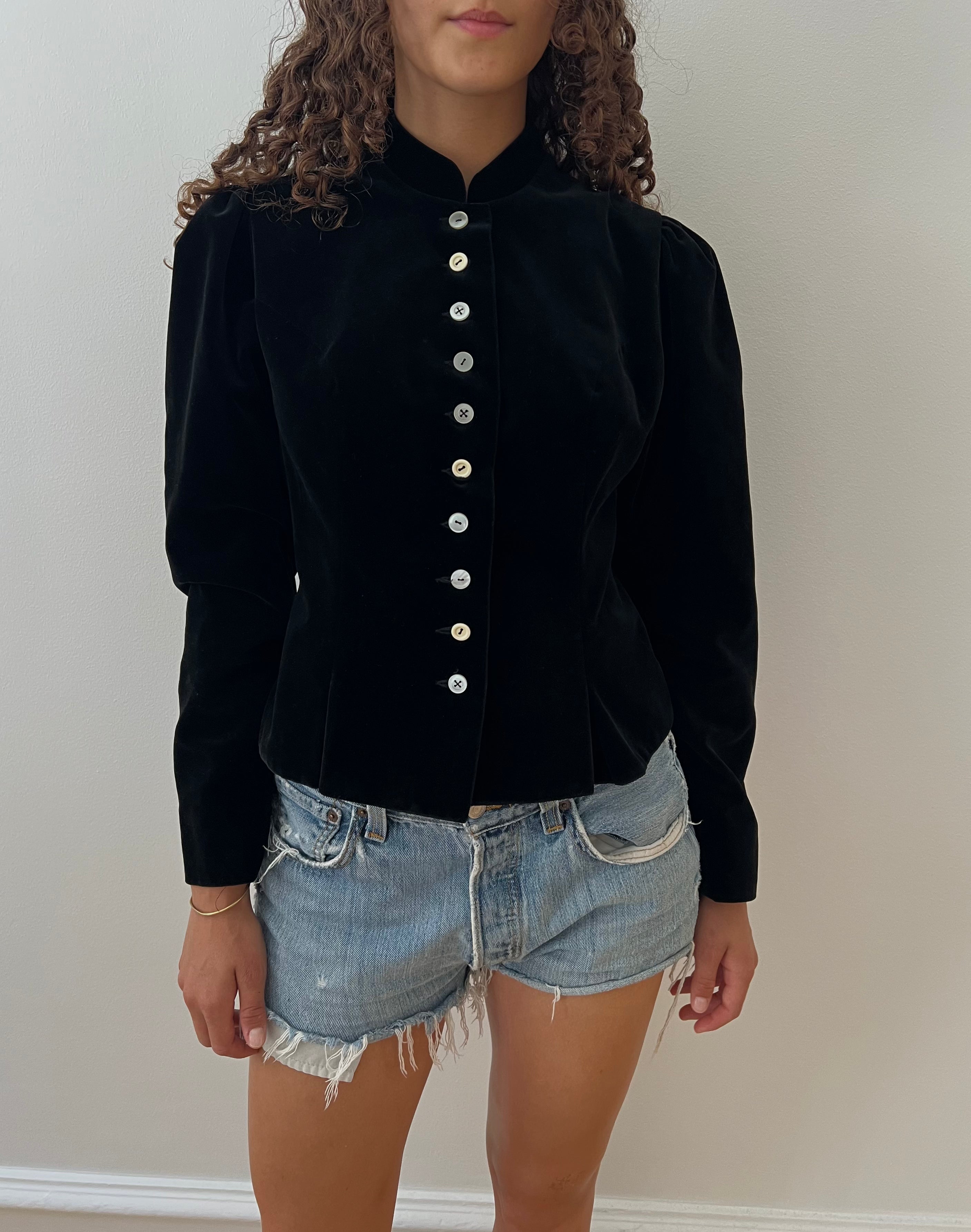 Vintage Velvet Blazer