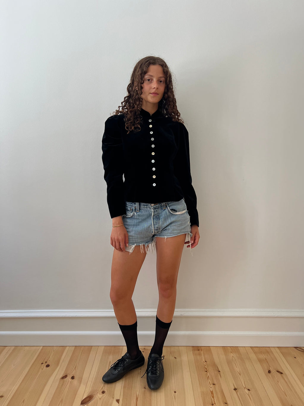 Vintage Velvet Blazer