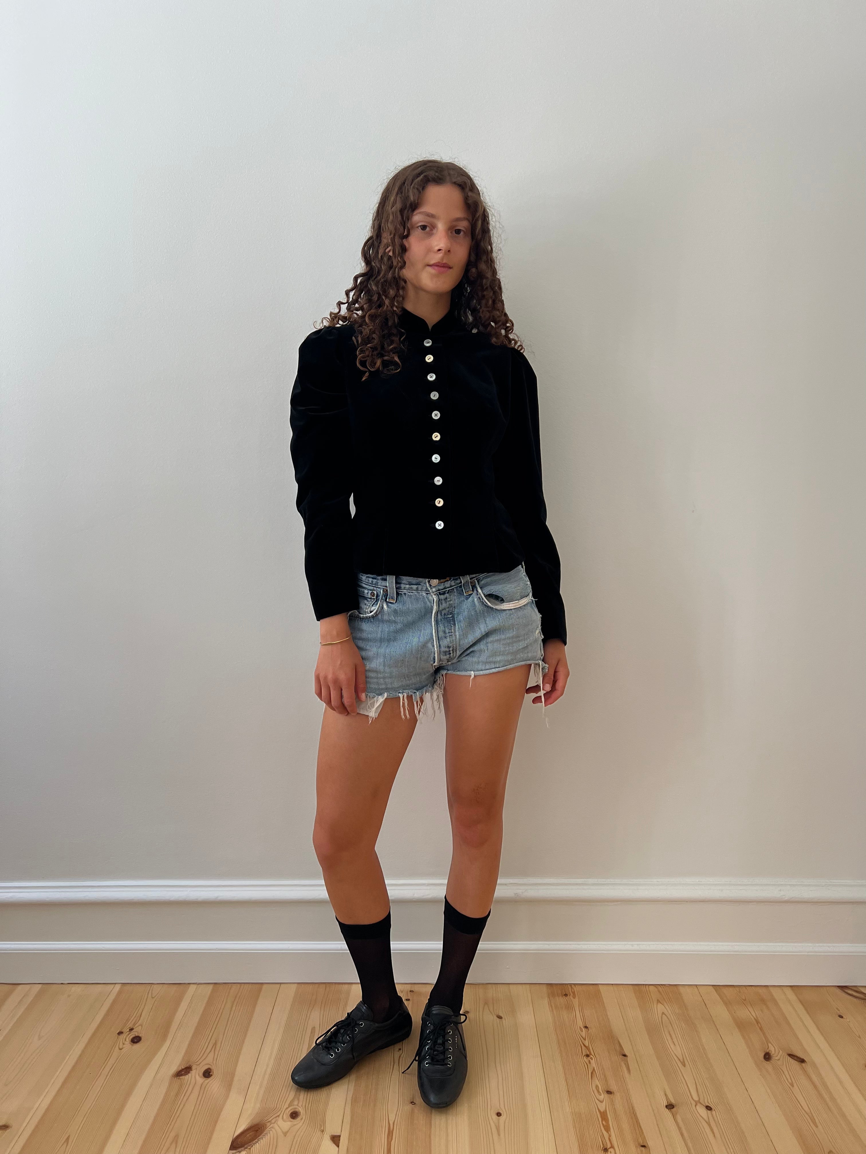 Vintage Velvet Blazer
