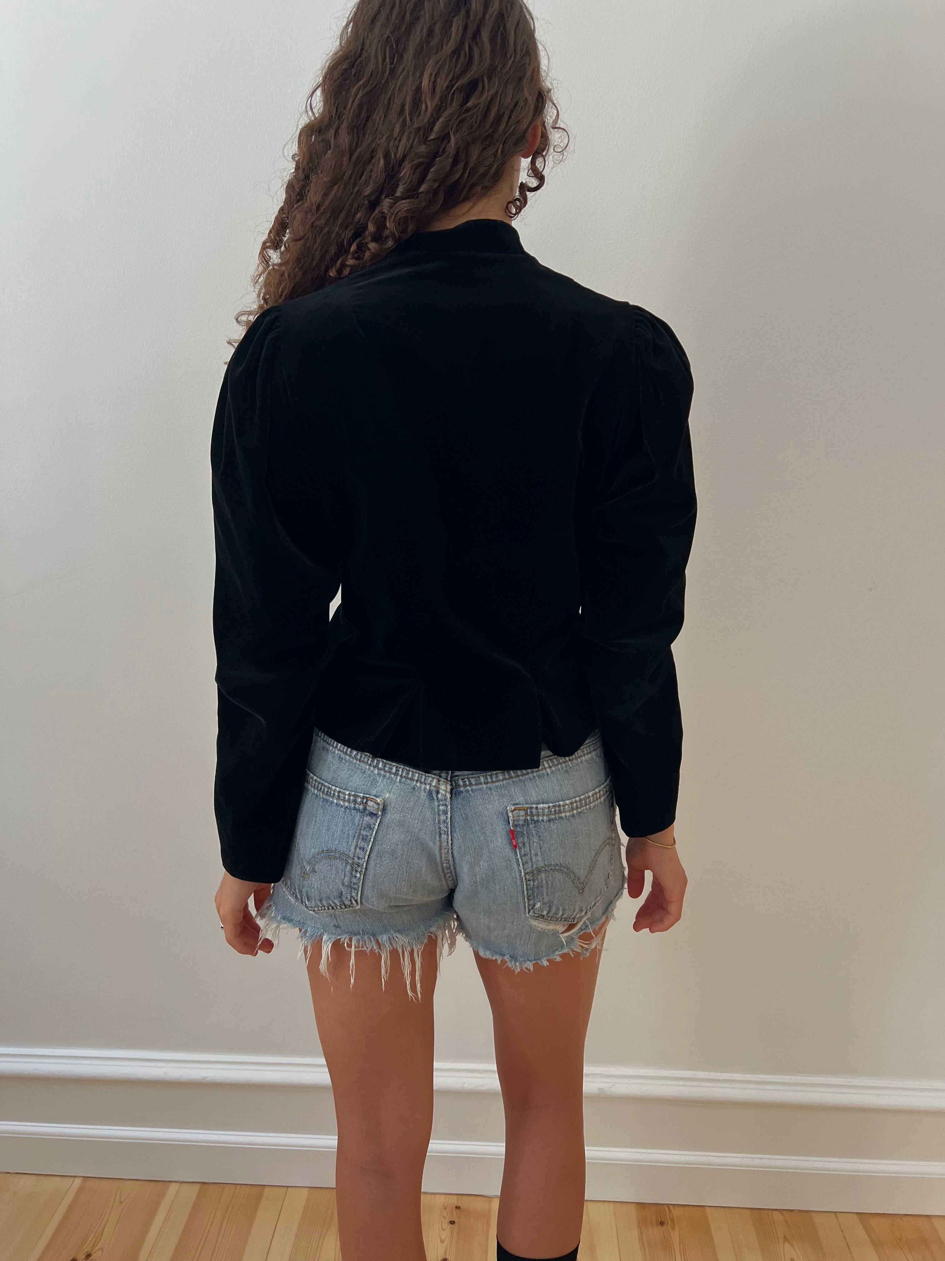 Vintage Velvet Blazer