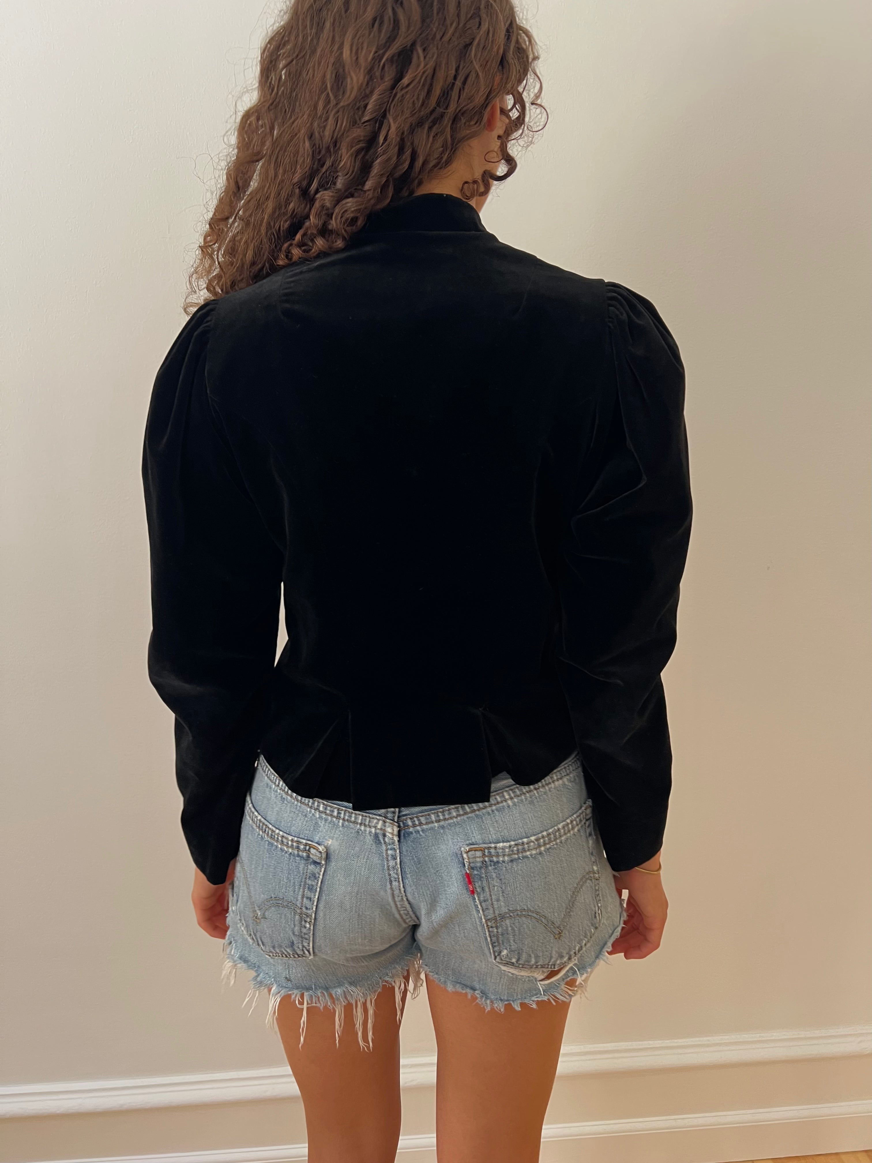 Vintage Velvet Blazer