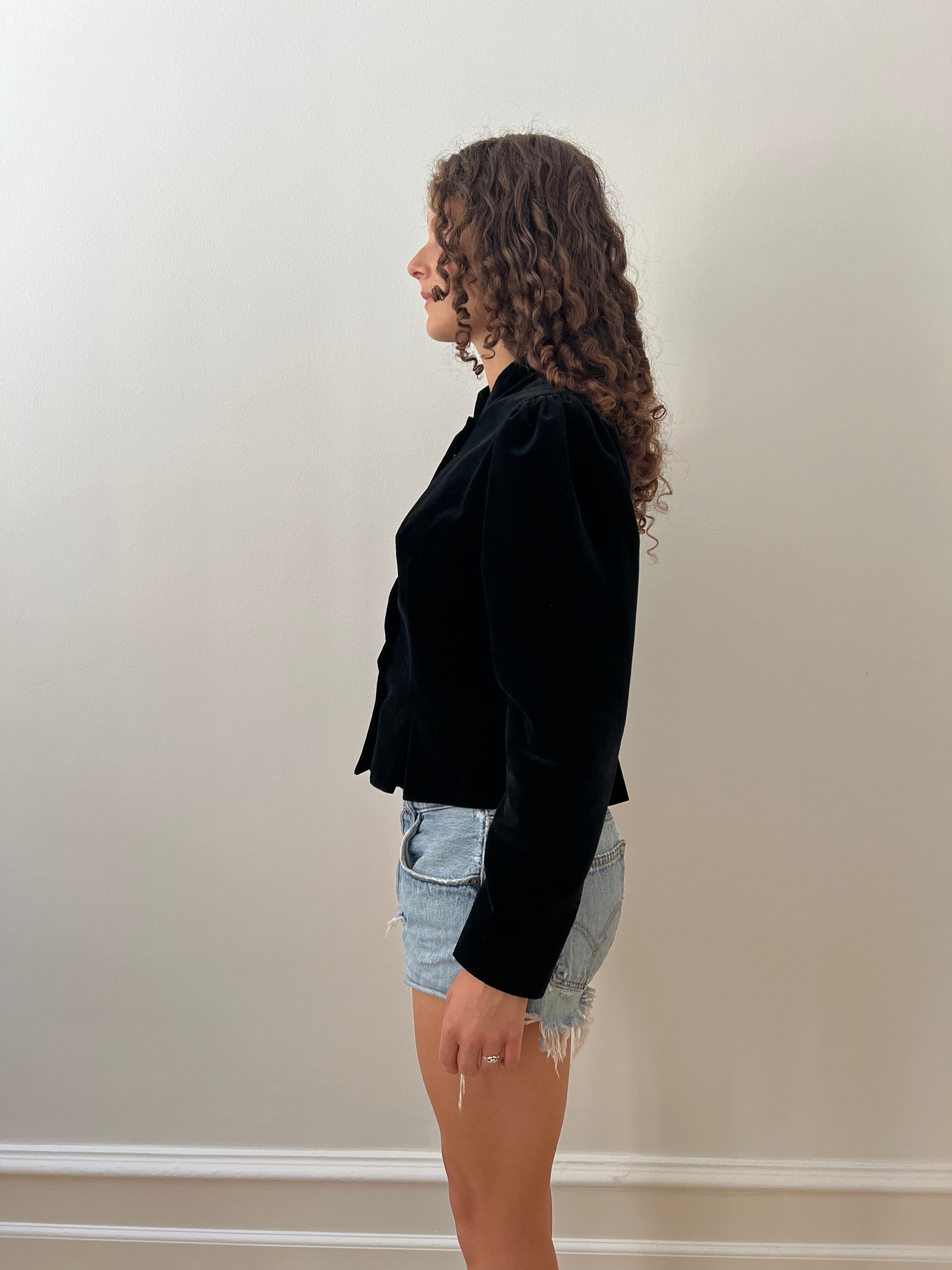 Vintage Velvet Blazer