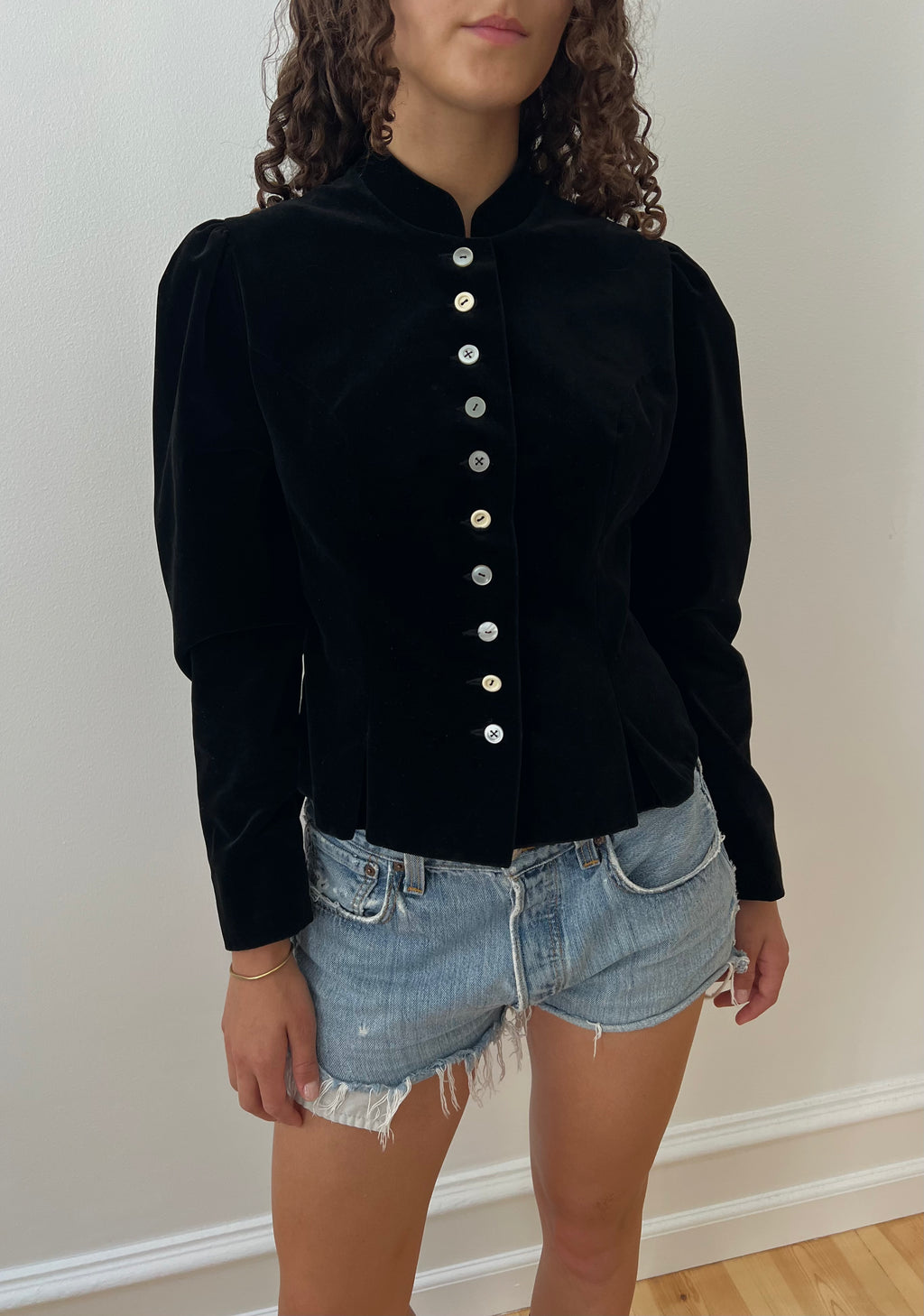 Vintage Velvet Blazer
