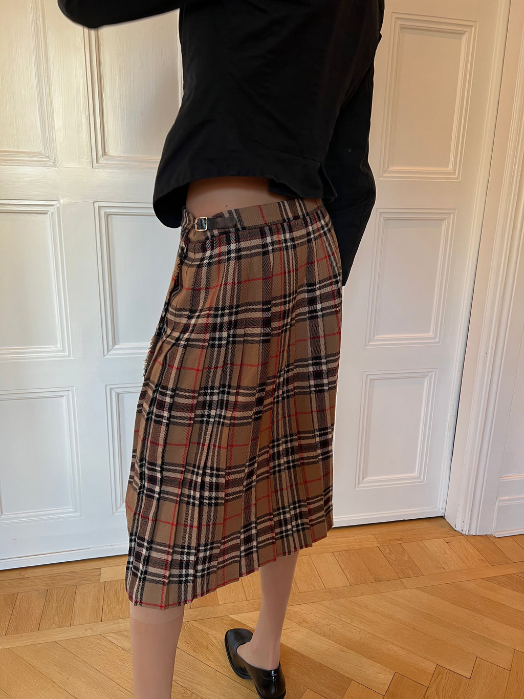Checkered Skirt