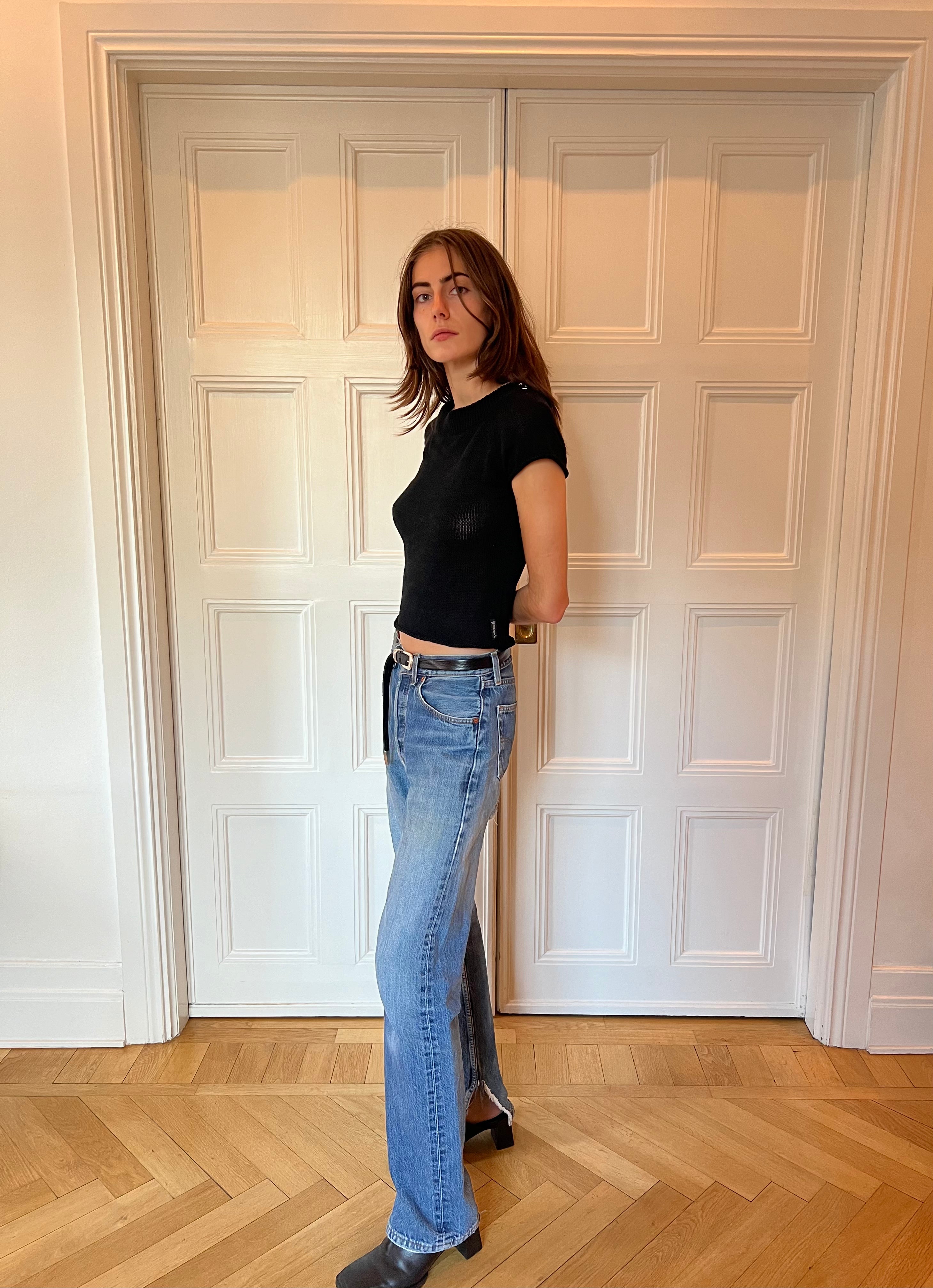 Armani Off-Shoulder Top