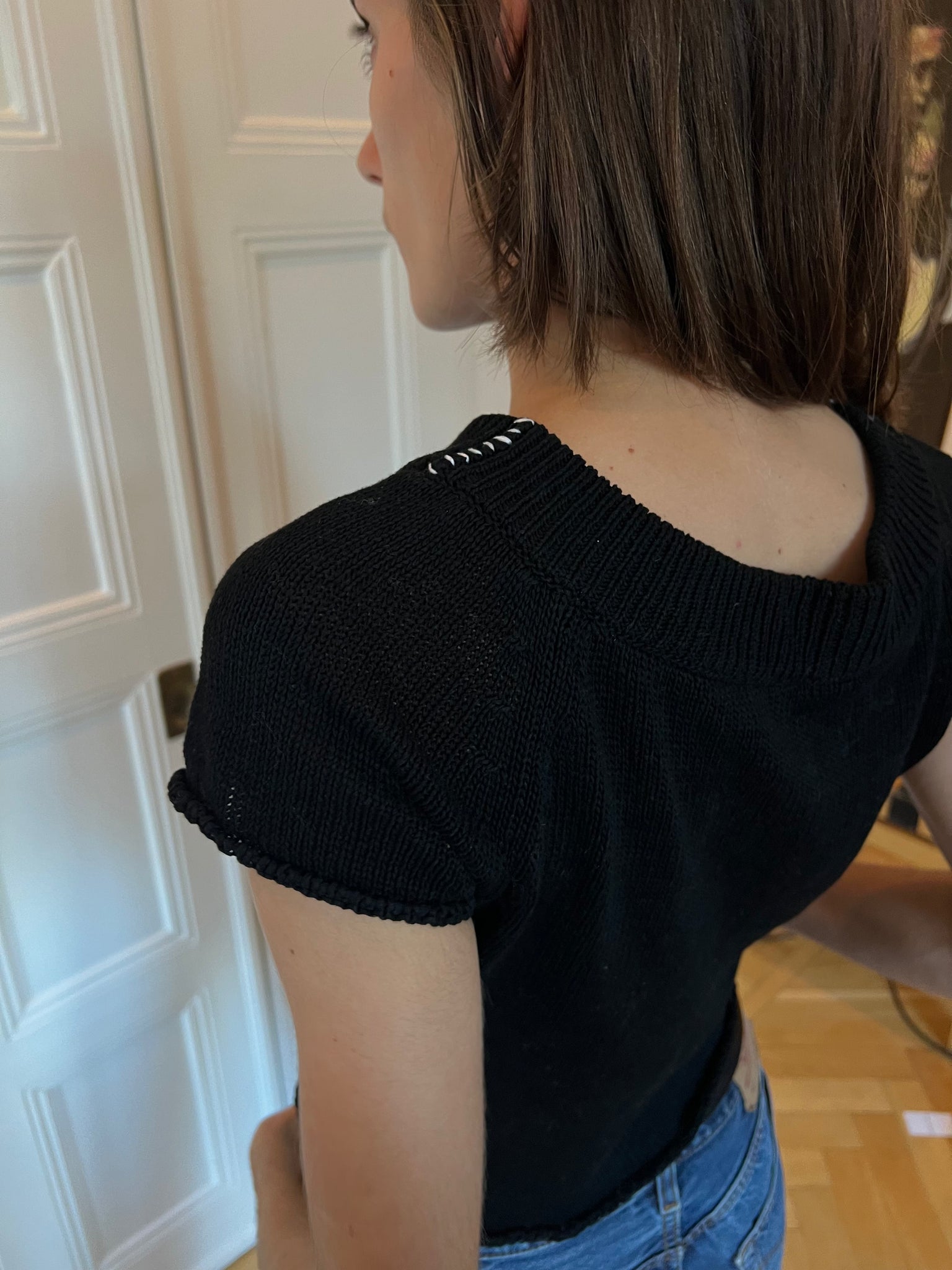 Armani Off-Shoulder Top