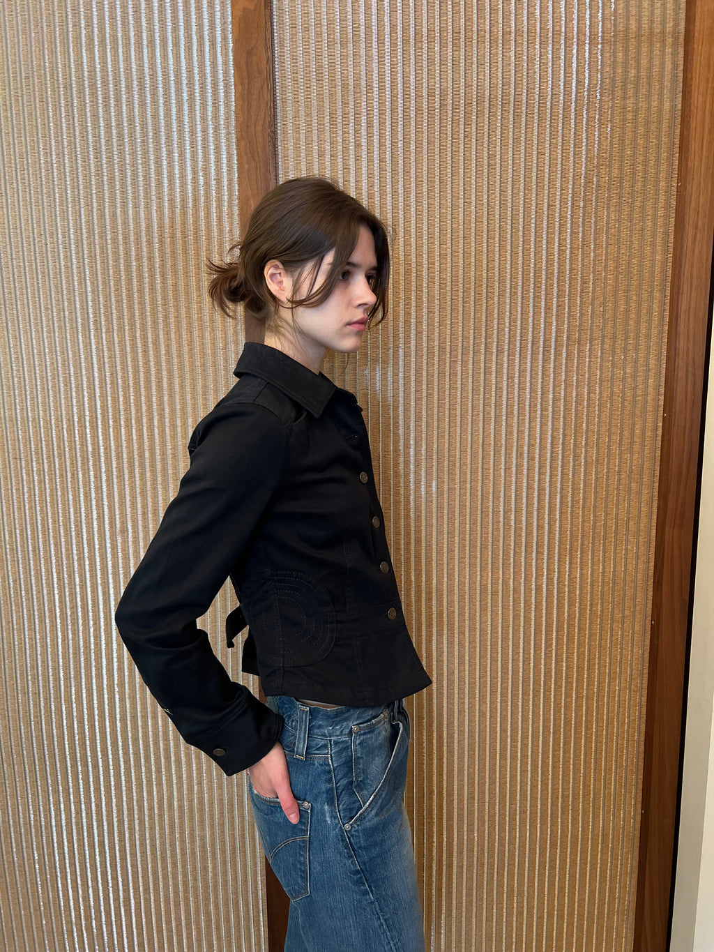Armani Jeans Fitted Blazer