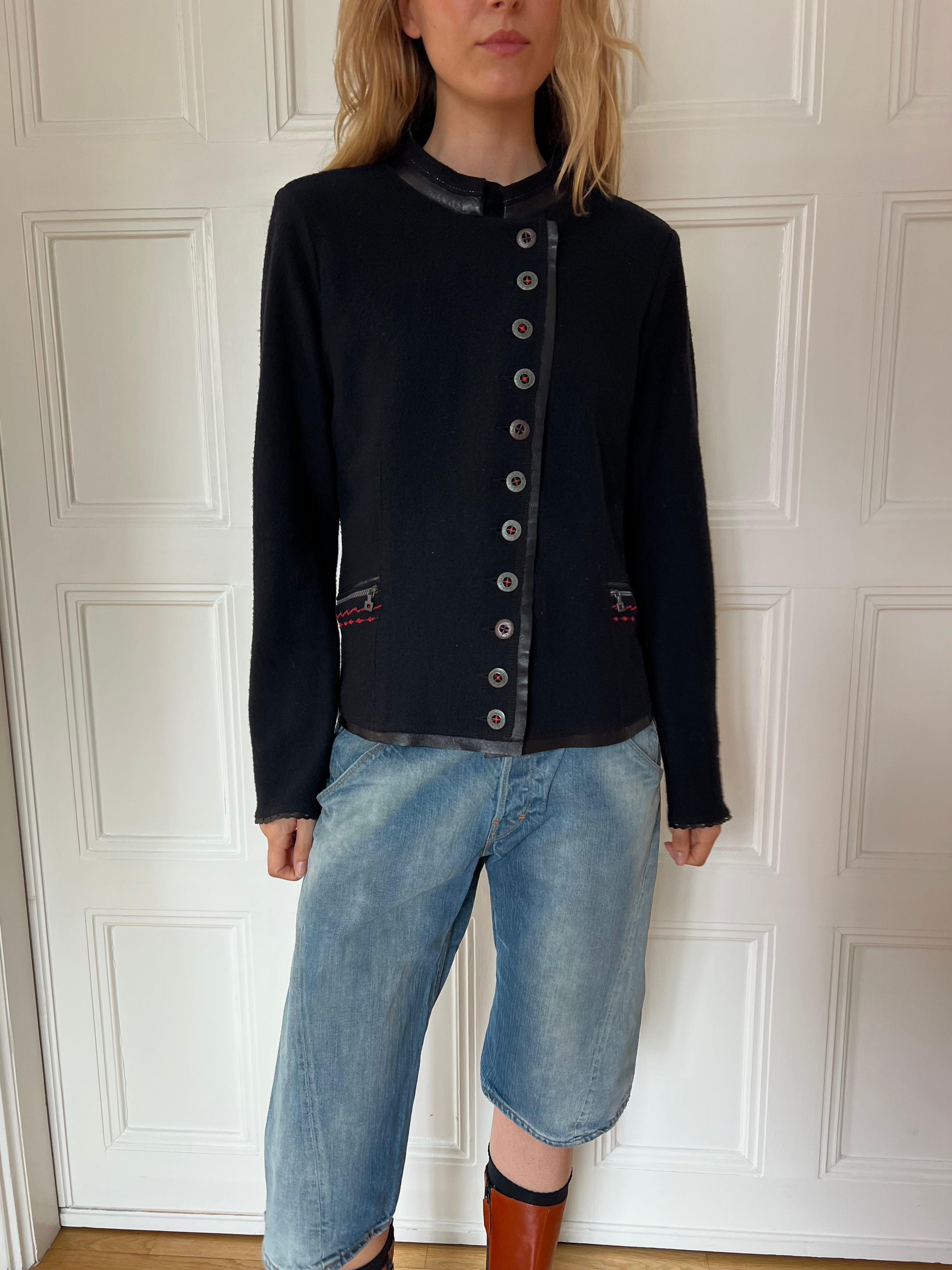 Marithé & Francois Girbaud Wool Blazer