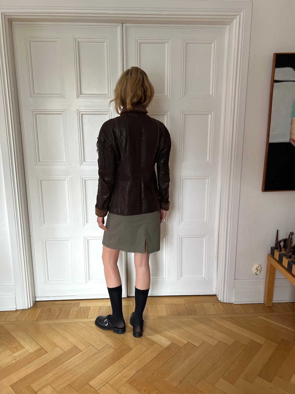 Marithé + François Girbaud Leather Jacket