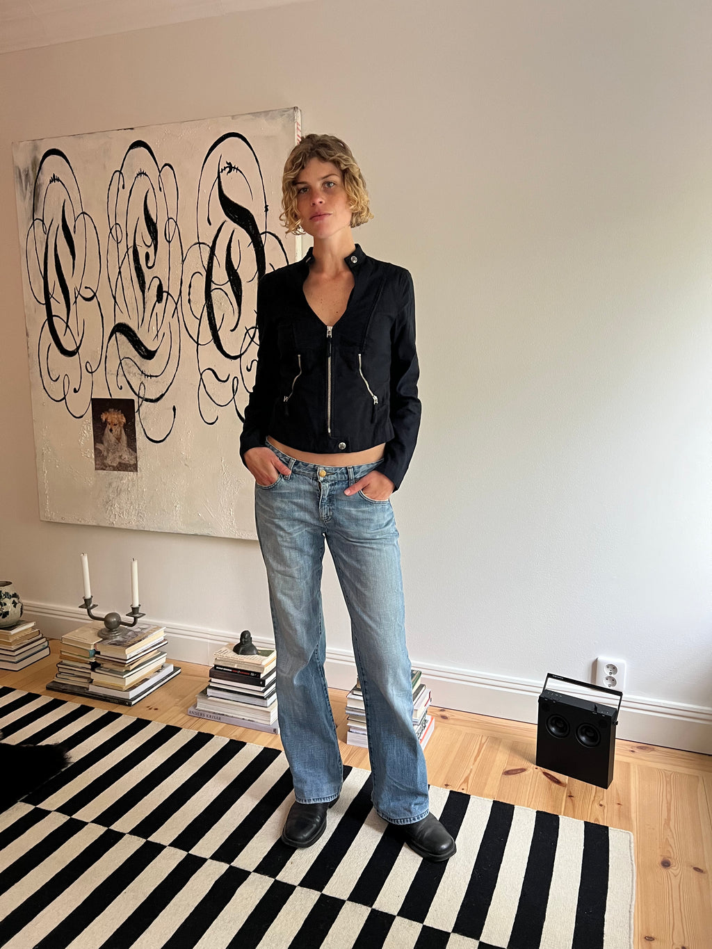Armani Exchange Blazer Top