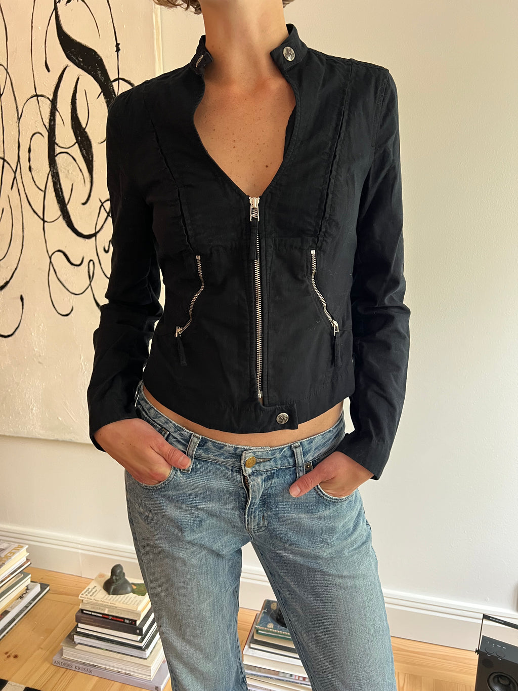Armani Exchange Blazer Top
