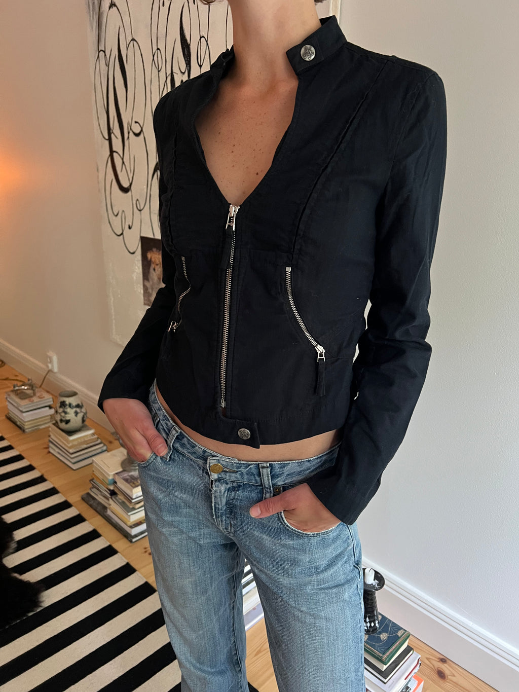 Armani Exchange Blazer Top