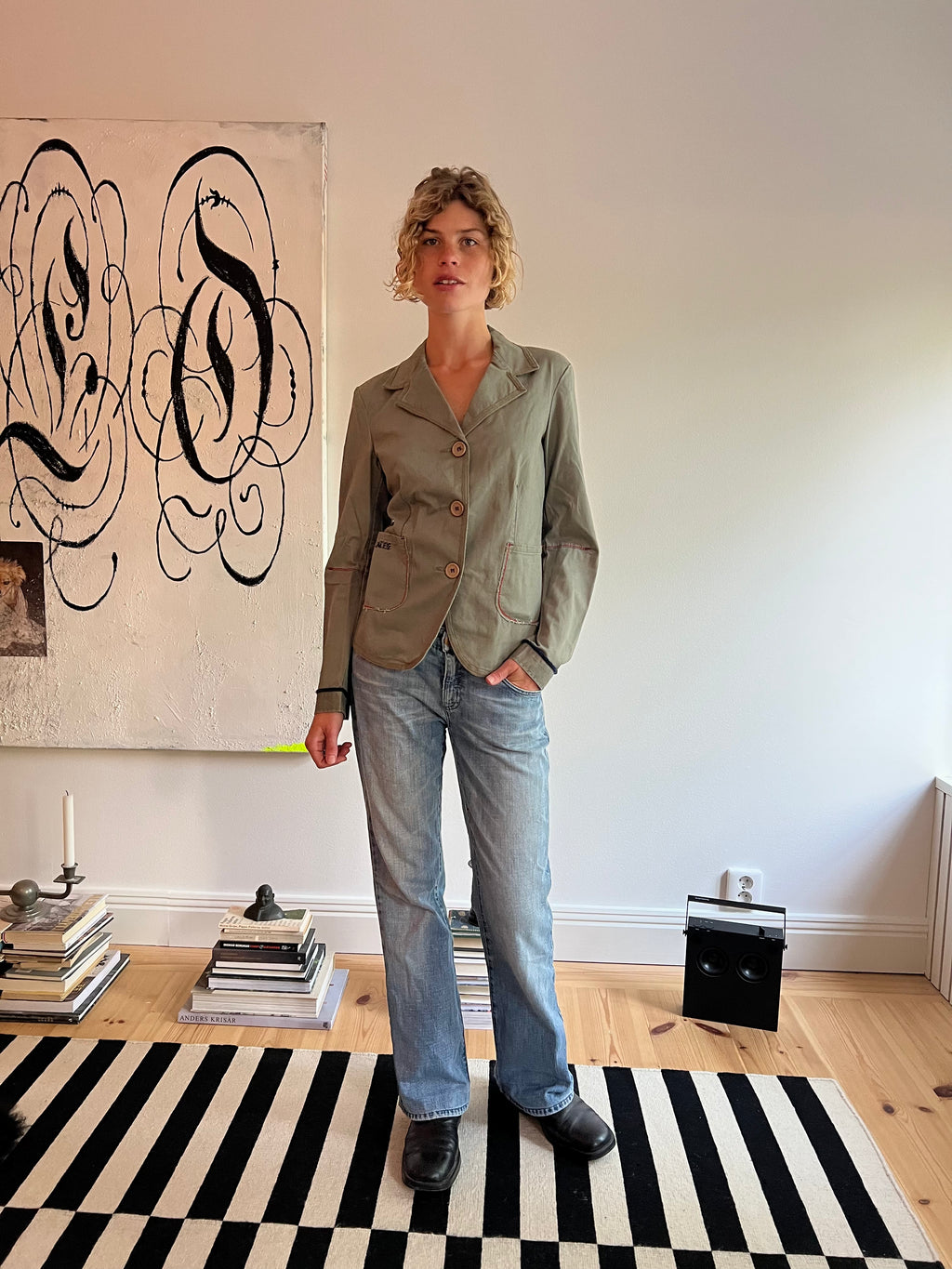 Marithé et François Girbaud Blazer Jacket