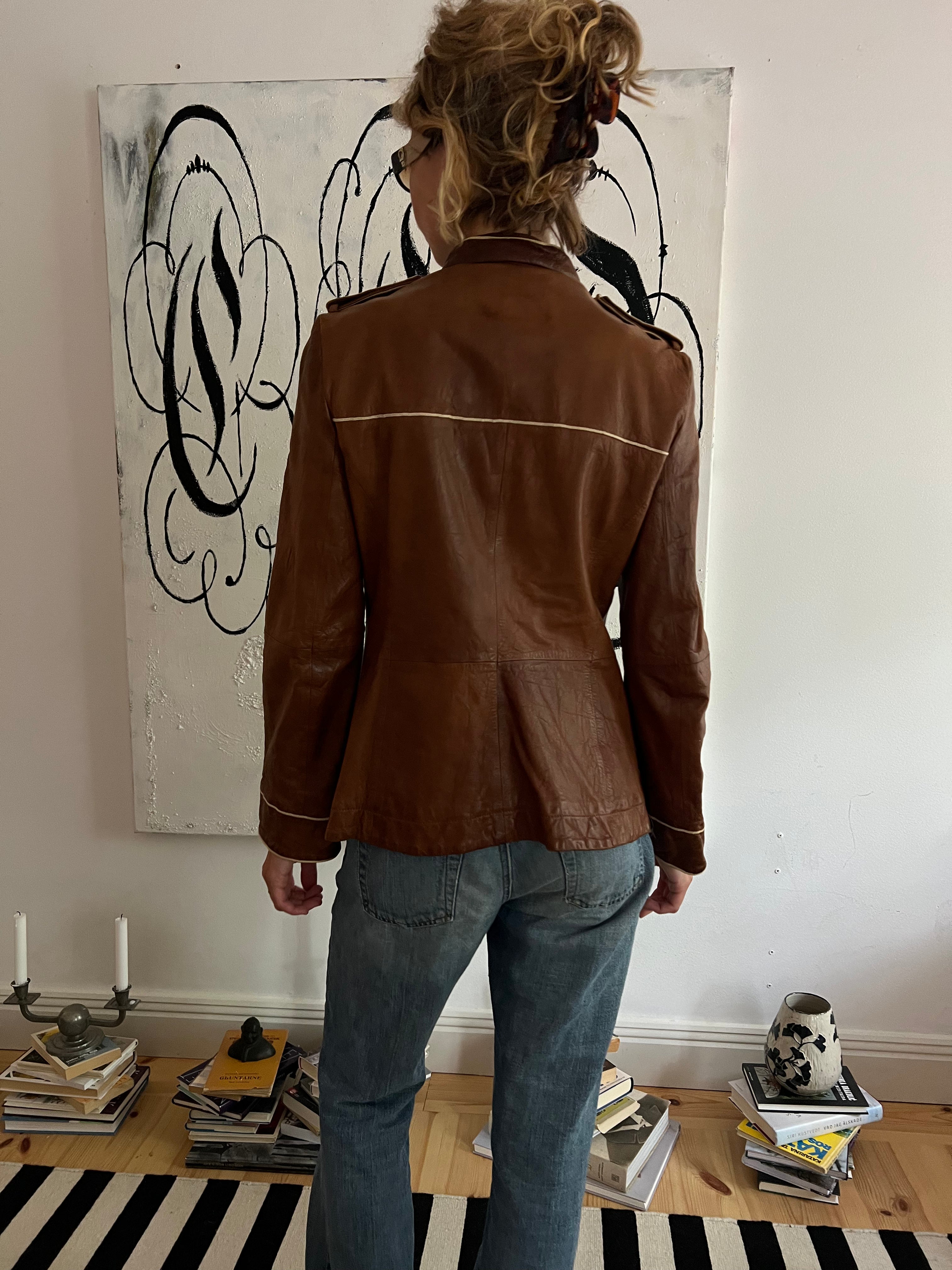 Emporio Armani Leather Jacket