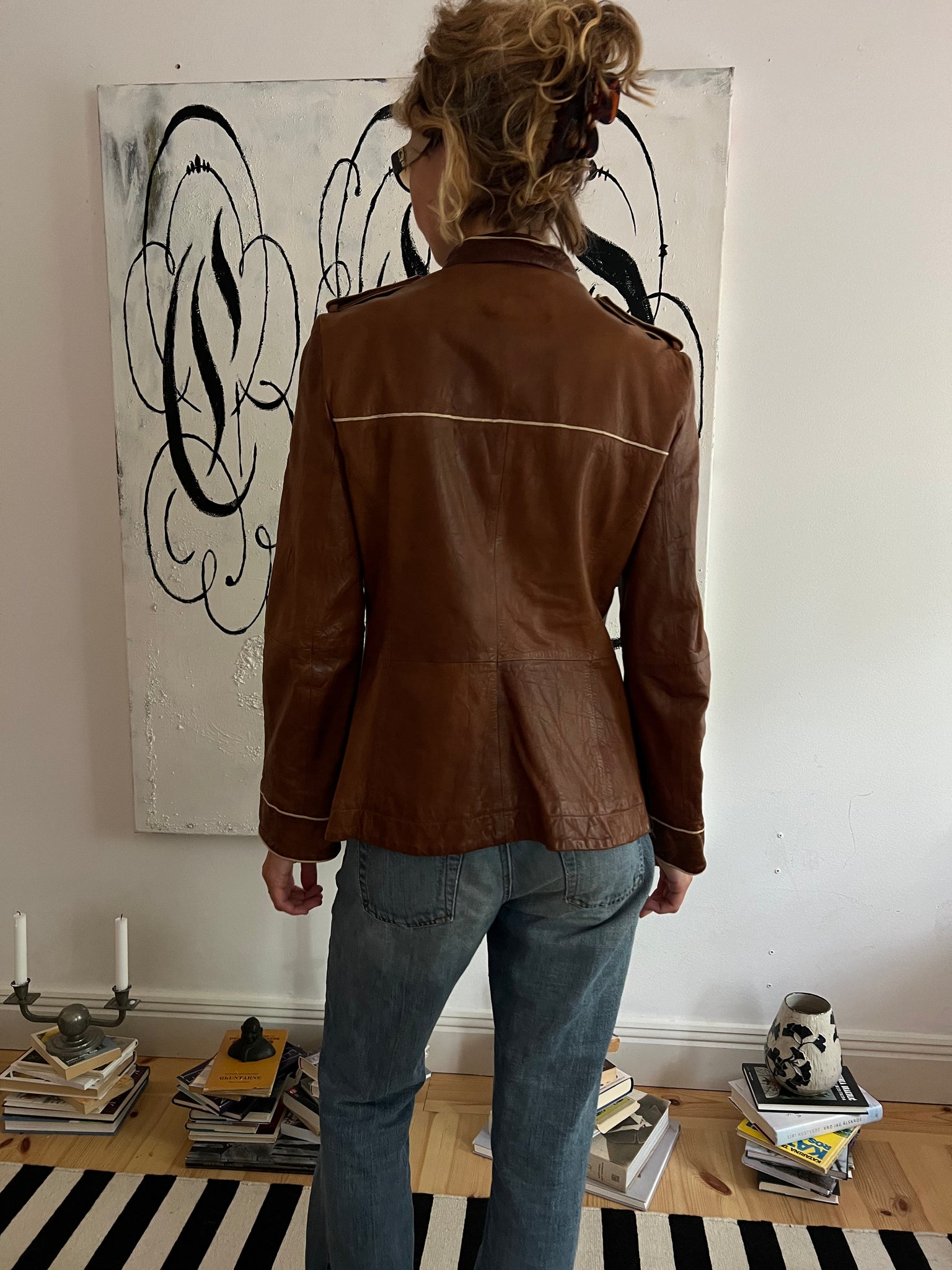 Emporio Armani Leather Jacket
