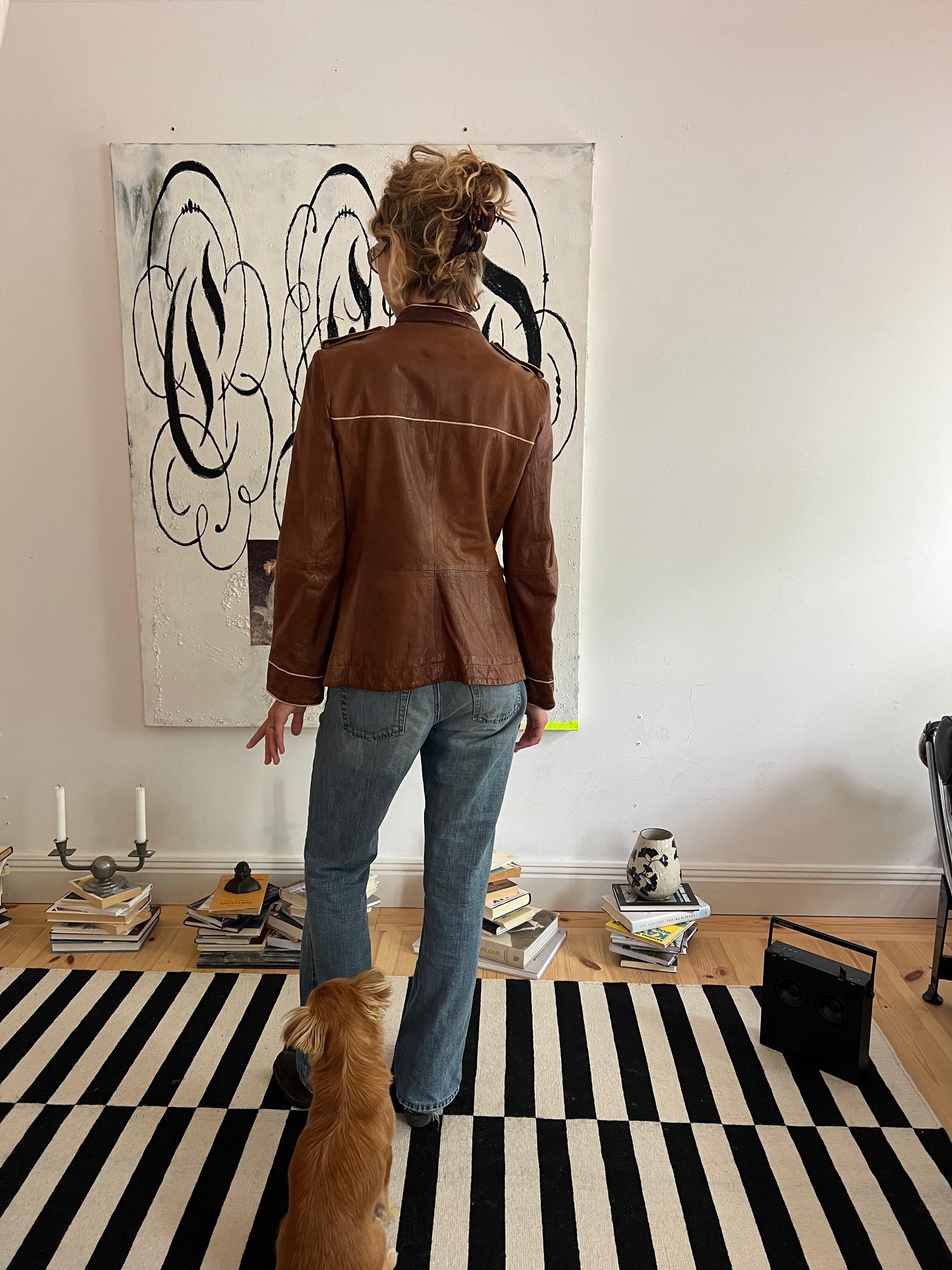 Emporio Armani Leather Jacket