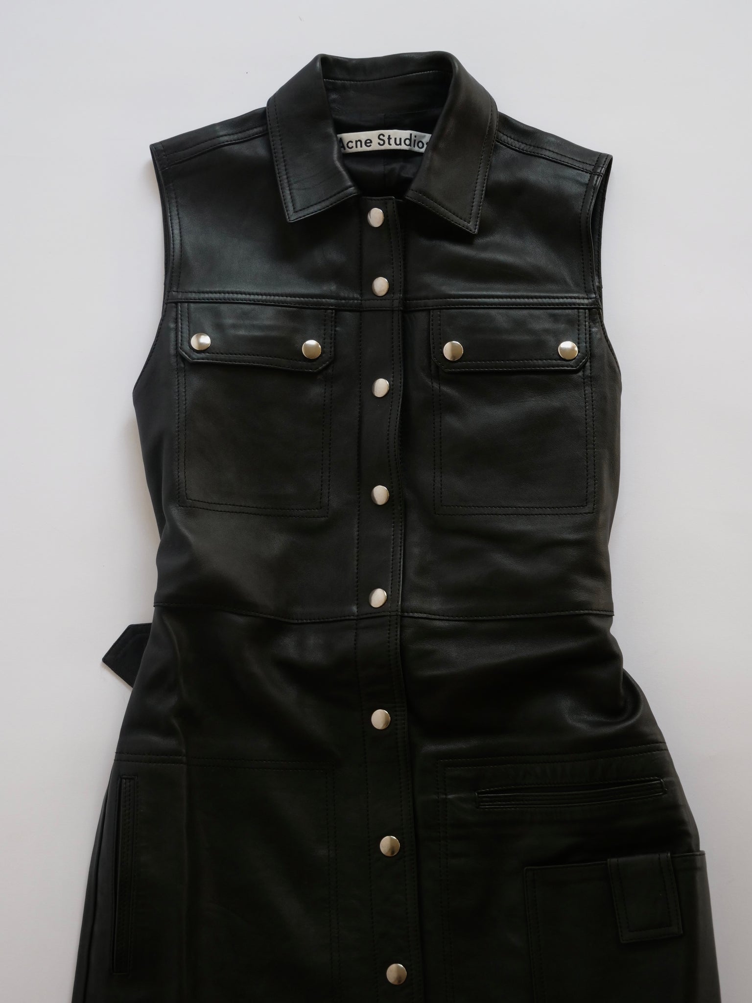Acne Studios Leather Dress