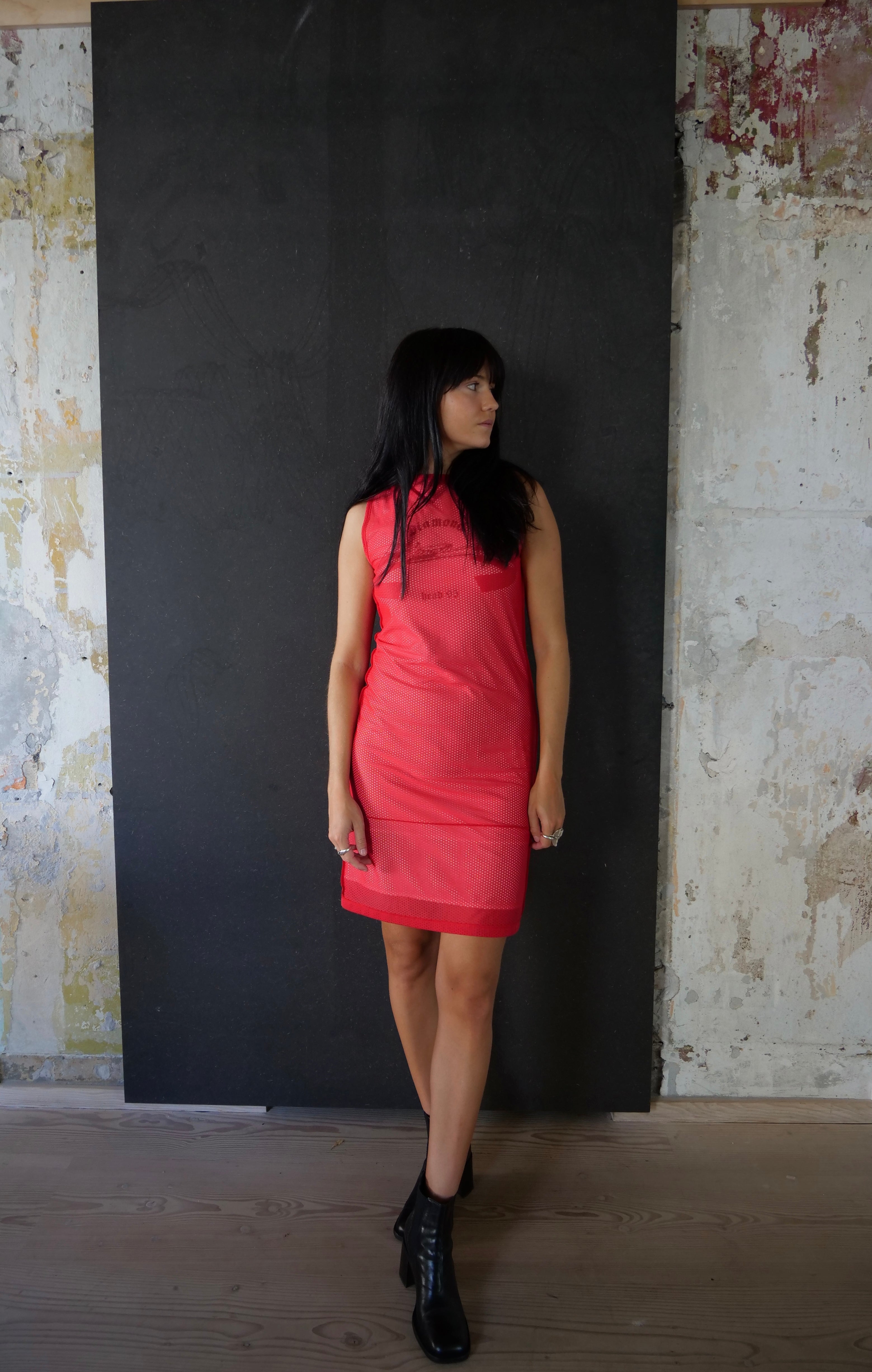 Helmut Lang Layered Dress