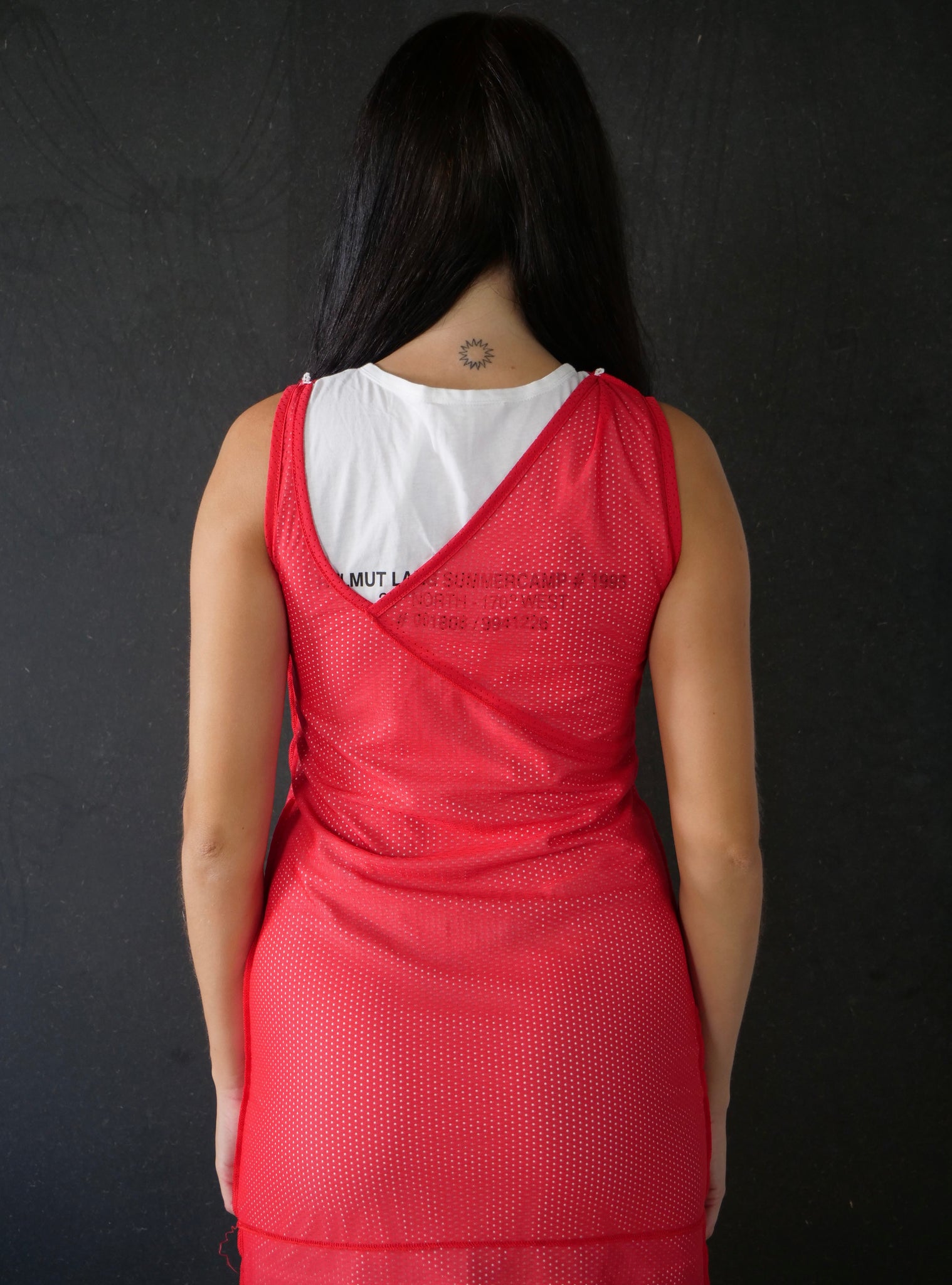 Helmut Lang Layered Dress