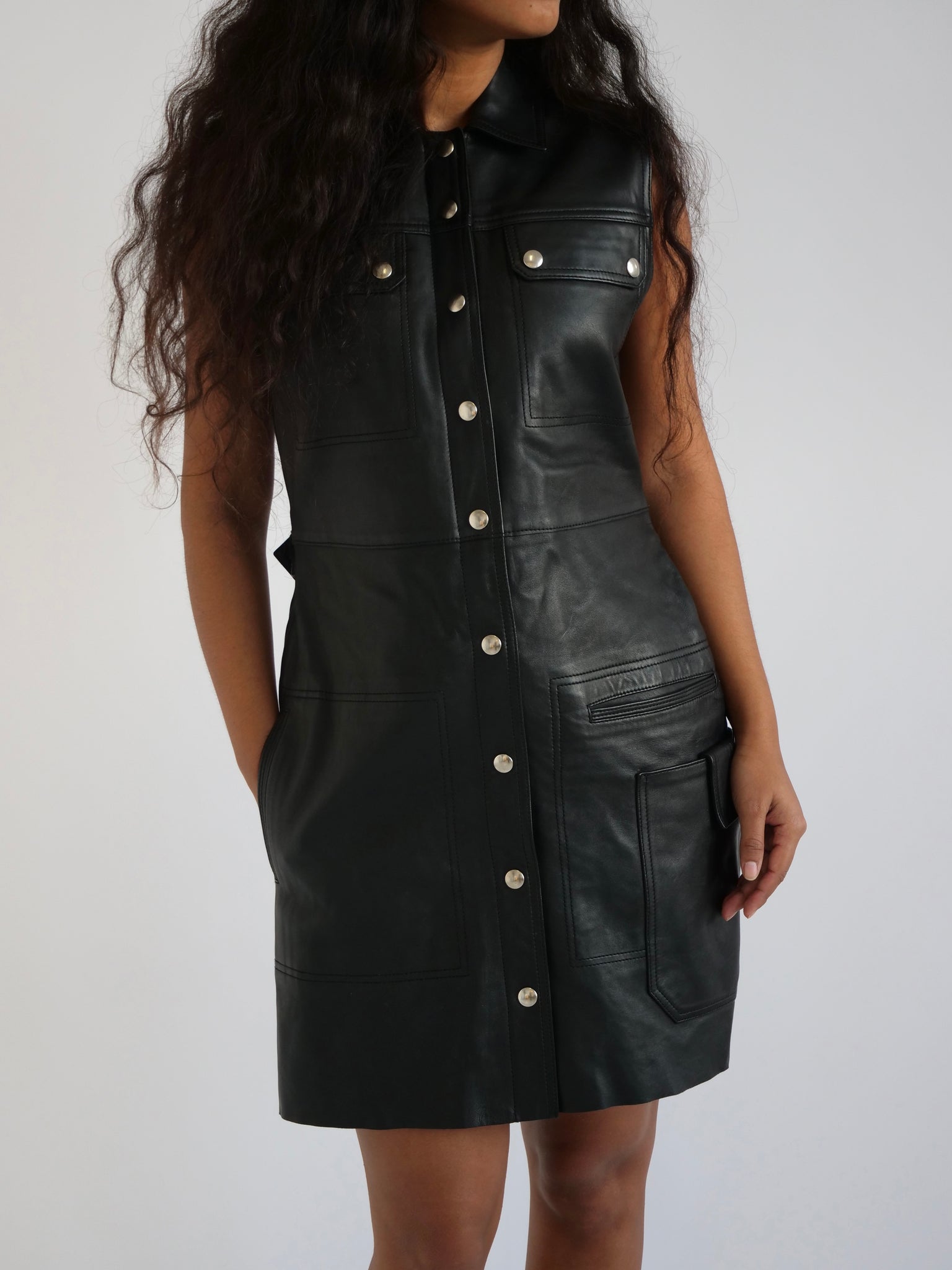 Acne Studios Leather Dress