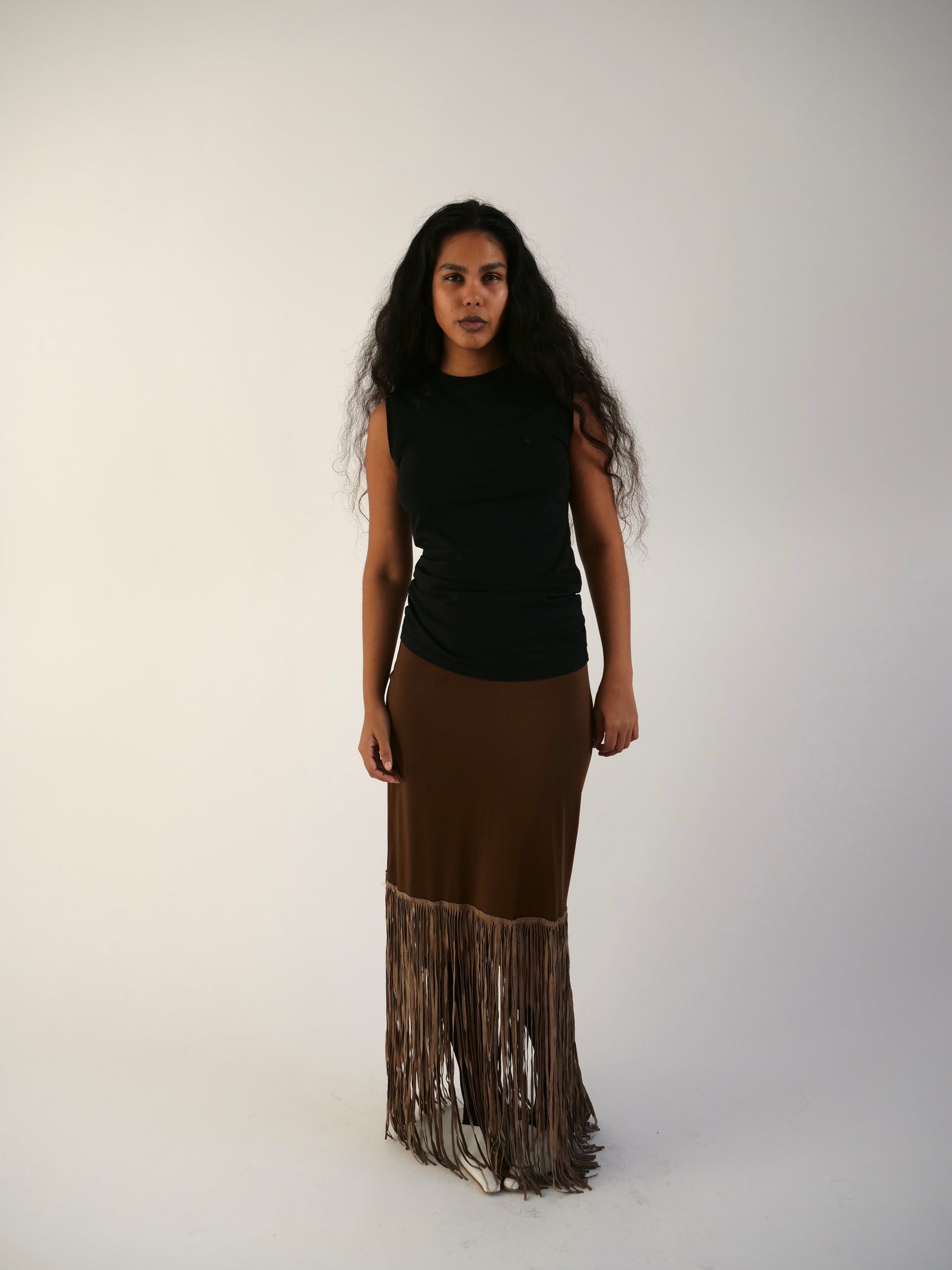 Plein Sud Fringe Skirt